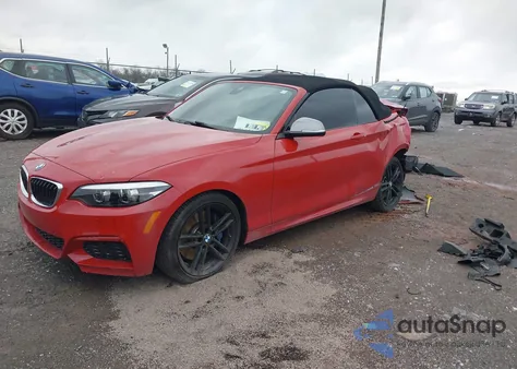 2018 BMW M240I z USA, uszkodzony, nr VIN WBA2N1C56JVC27785